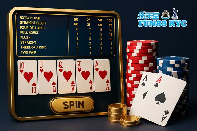 Mẹo chơi Mini Poker FUN88 hiệu quả