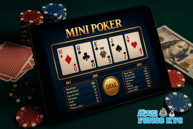 Mini Poker FUN88 là gì?