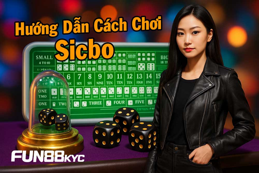 FUN88 KYC Bật Mí Chiến Thuật Chơi Sicbo – Đặt Là Thắng 3 Hướng dẫn chi tiết cách chơi Sicbo
