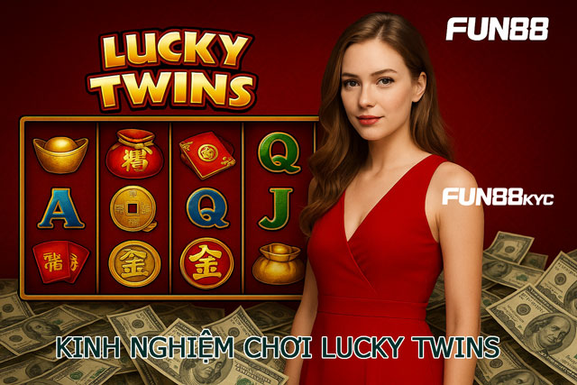 FUN88 KYC Chia Sẻ Cách Chơi Lucky Twins – Slot Game Hay Khó Cưỡng 2025 5 Những kinh nghiệm chơi Lucky Twins cần nắm