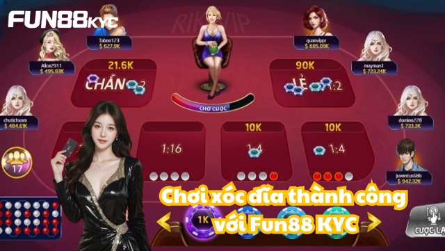 Xóc Đĩa Online Fun88 Với Bí Quyết Chơi Hay Từ Fun88 KYC 5 Kinh nghiệm chơi xóc đĩa online Fun88 từ chuyên gia Fun88 KYC